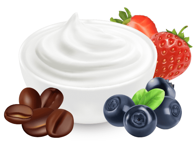 leckeres Joghurt in diversen Sorten