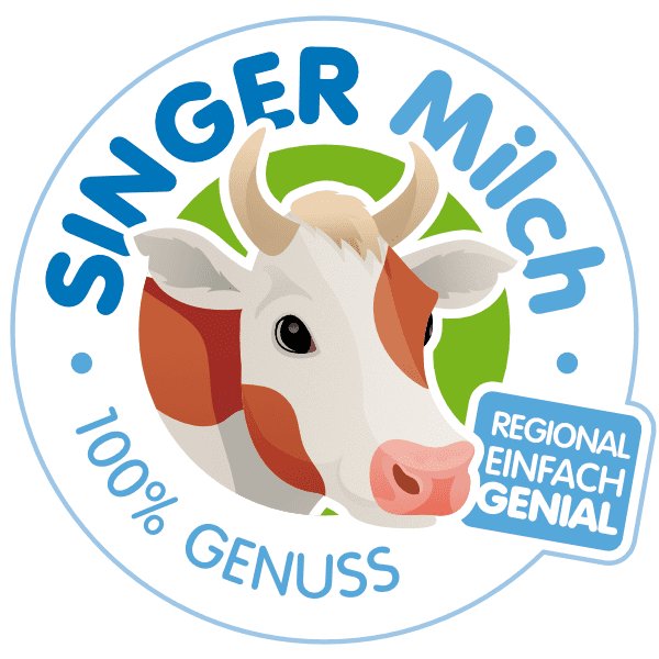 Singer Milch Logo